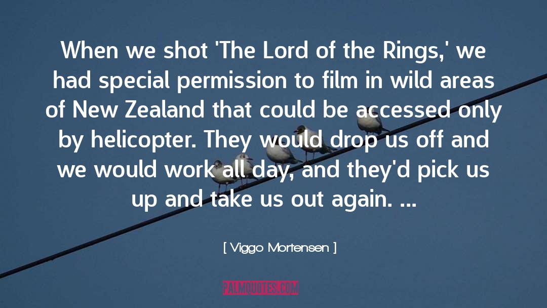 Helicopter quotes by Viggo Mortensen