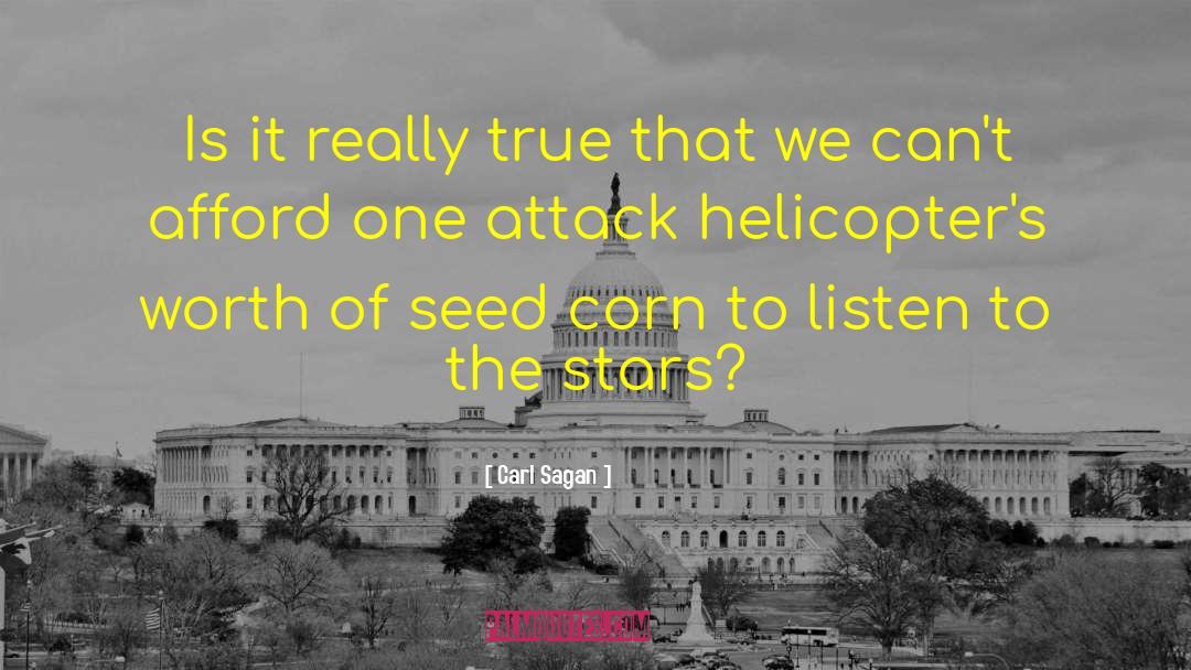 Helicopters quotes by Carl Sagan