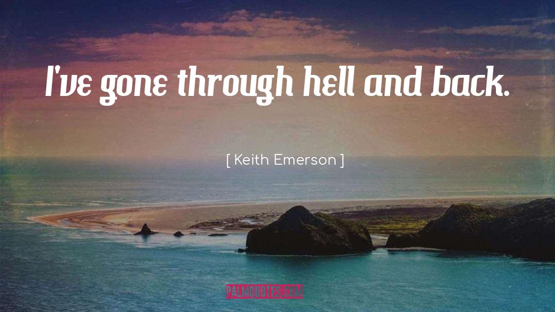 Hell And Back quotes by Keith Emerson