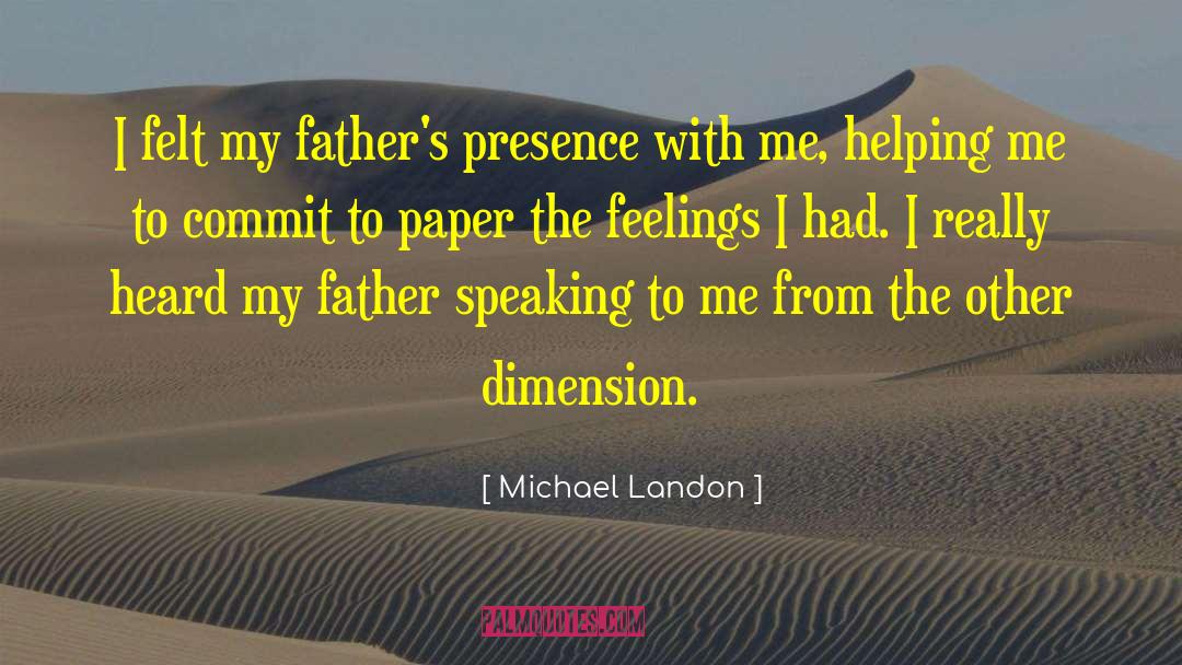 Hell Dimension quotes by Michael Landon