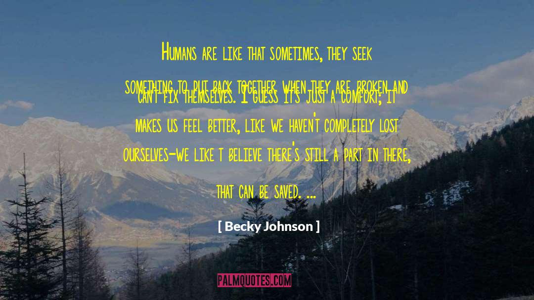 Hell S Knights Book quotes by Becky Johnson