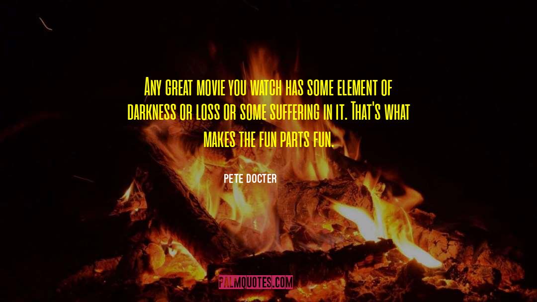 Hell Suffering quotes by Pete Docter