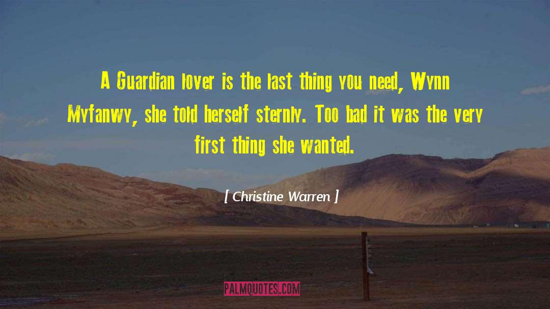 Hell Wynn quotes by Christine Warren