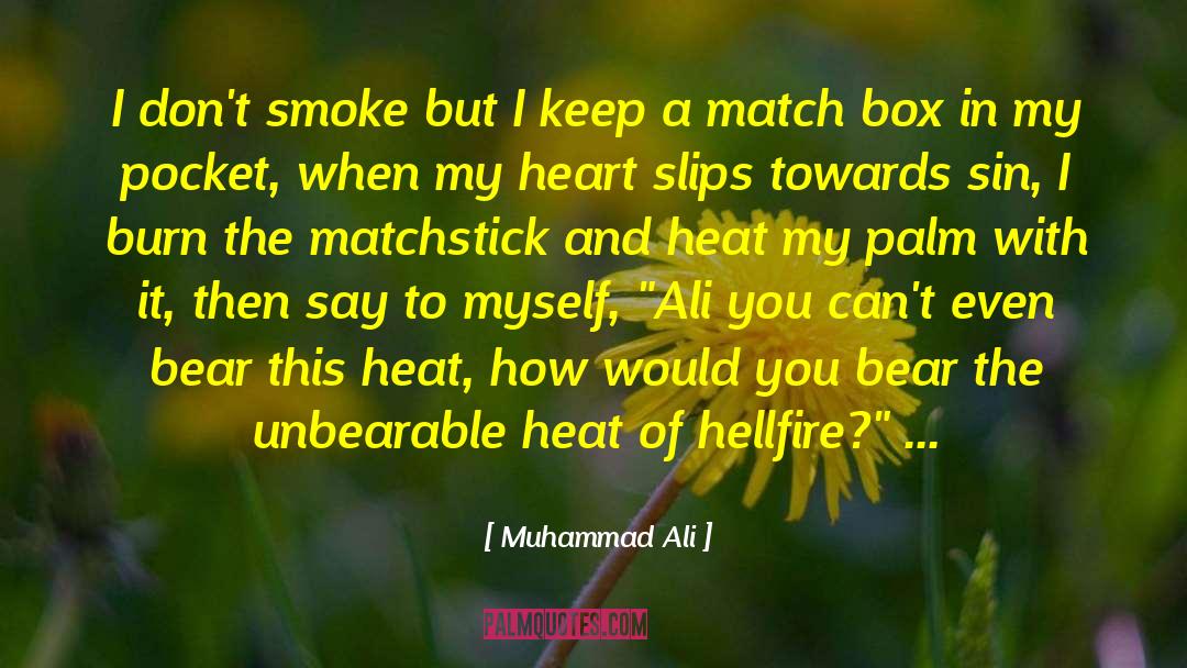 Hellfire quotes by Muhammad Ali