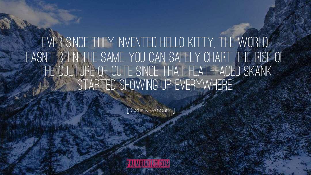 Hello Kitty quotes by Celia Rivenbark