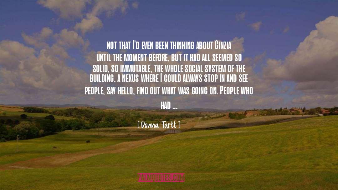 Hello World Funny quotes by Donna Tartt