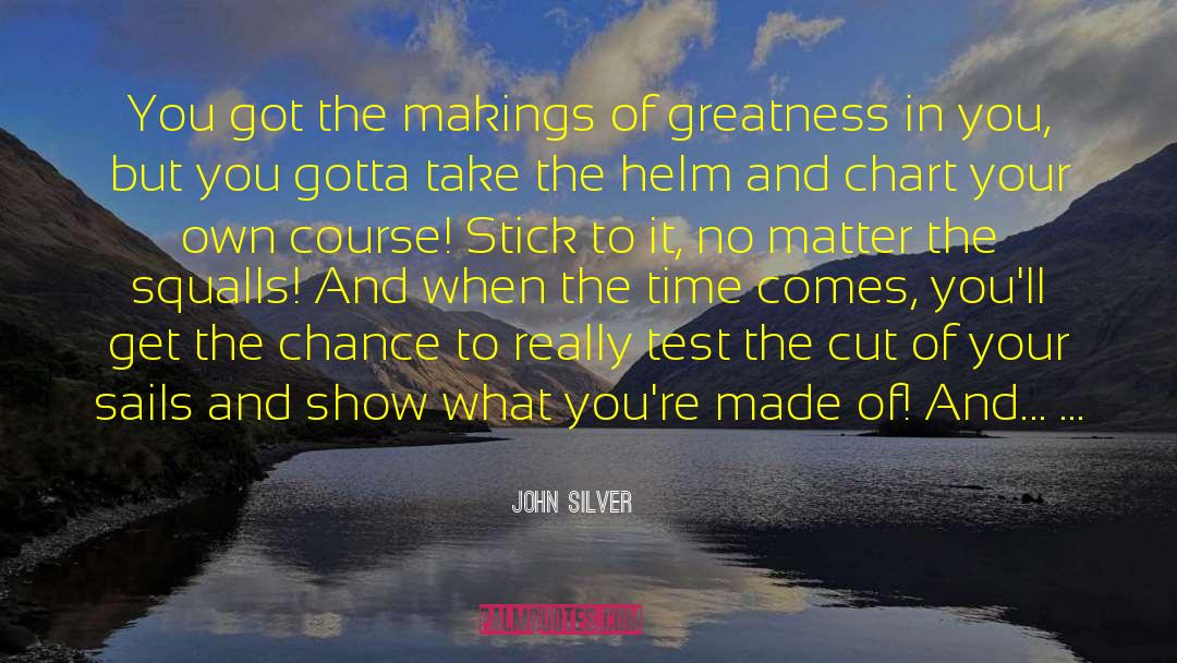 Helm quotes by John Silver