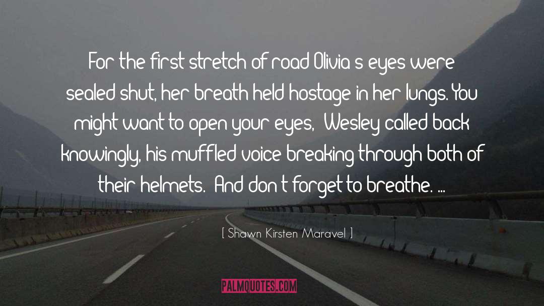 Helmets quotes by Shawn Kirsten Maravel