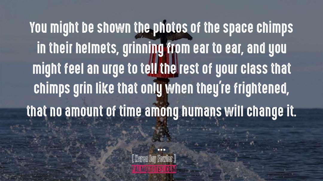 Helmets quotes by Karen Joy Fowler