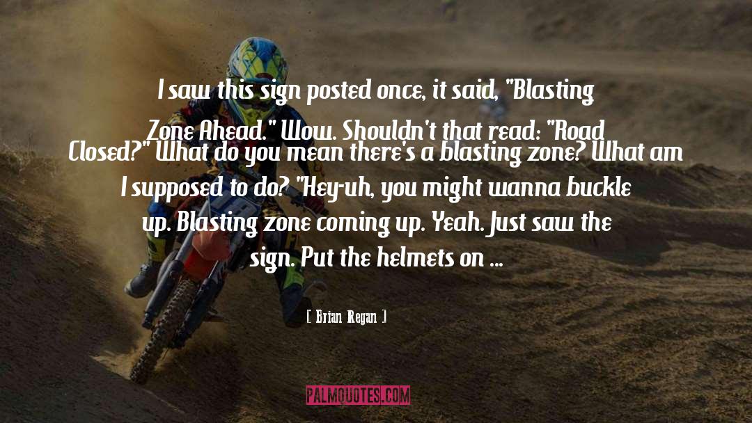 Helmets quotes by Brian Regan