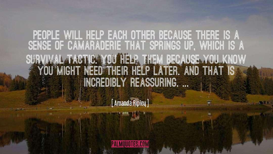 Help Each Other quotes by Amanda Ripley