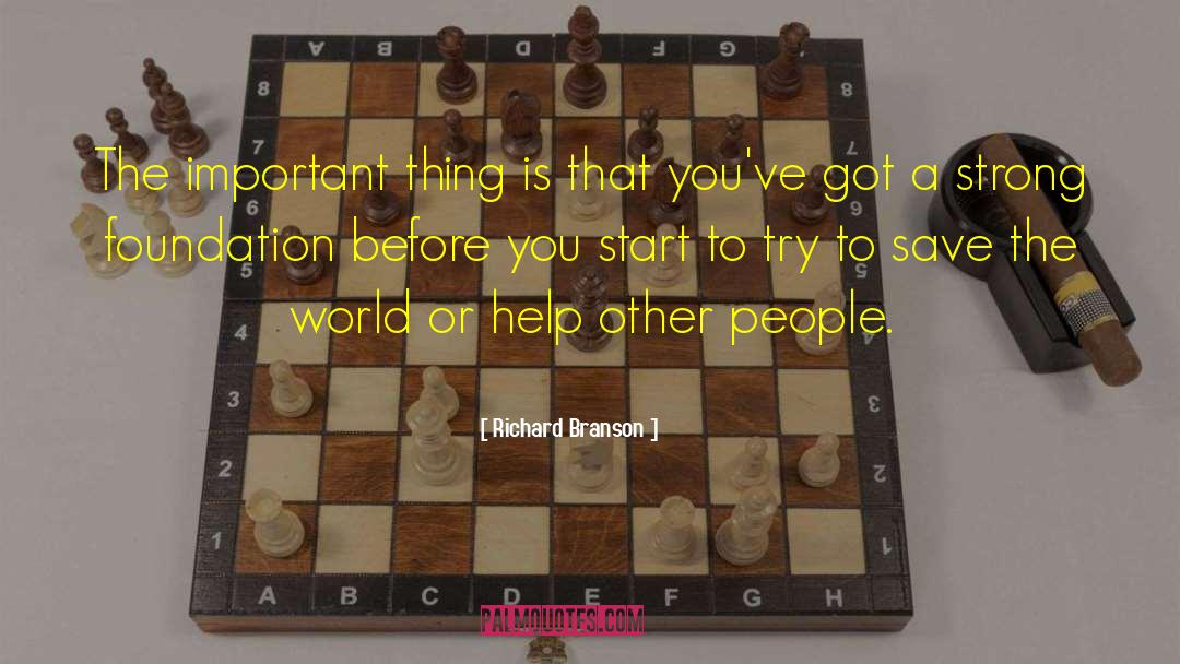 Help Other People quotes by Richard Branson