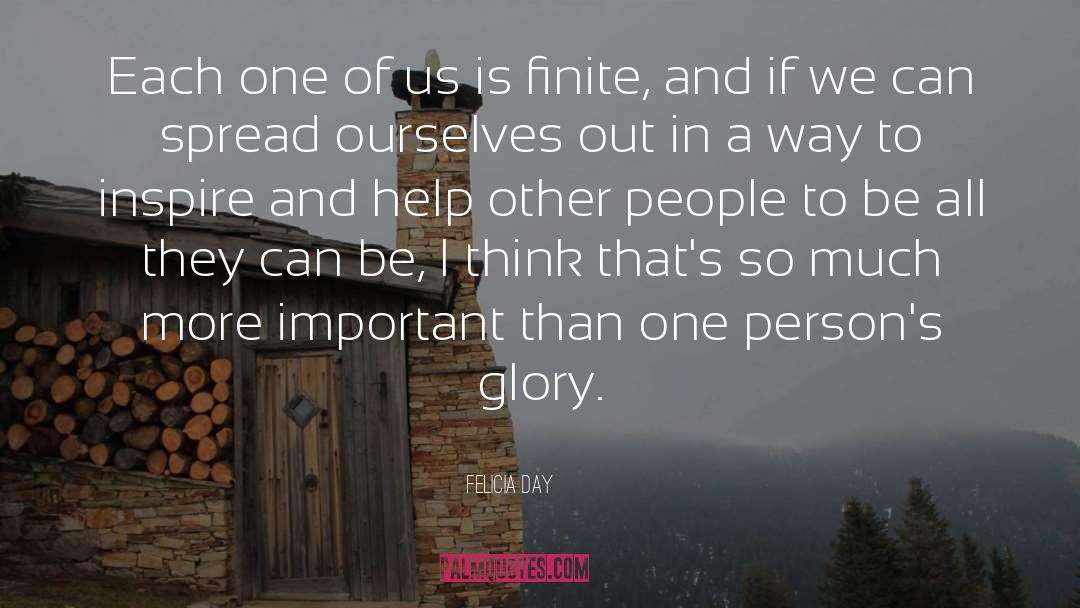 Help Other People quotes by Felicia Day