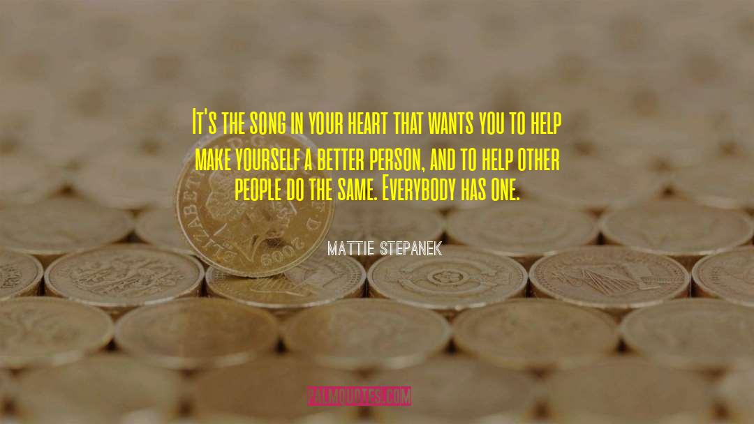 Help Other People quotes by Mattie Stepanek