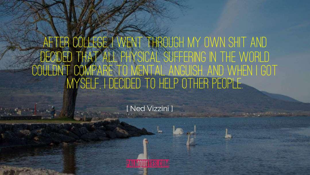 Help Other People quotes by Ned Vizzini