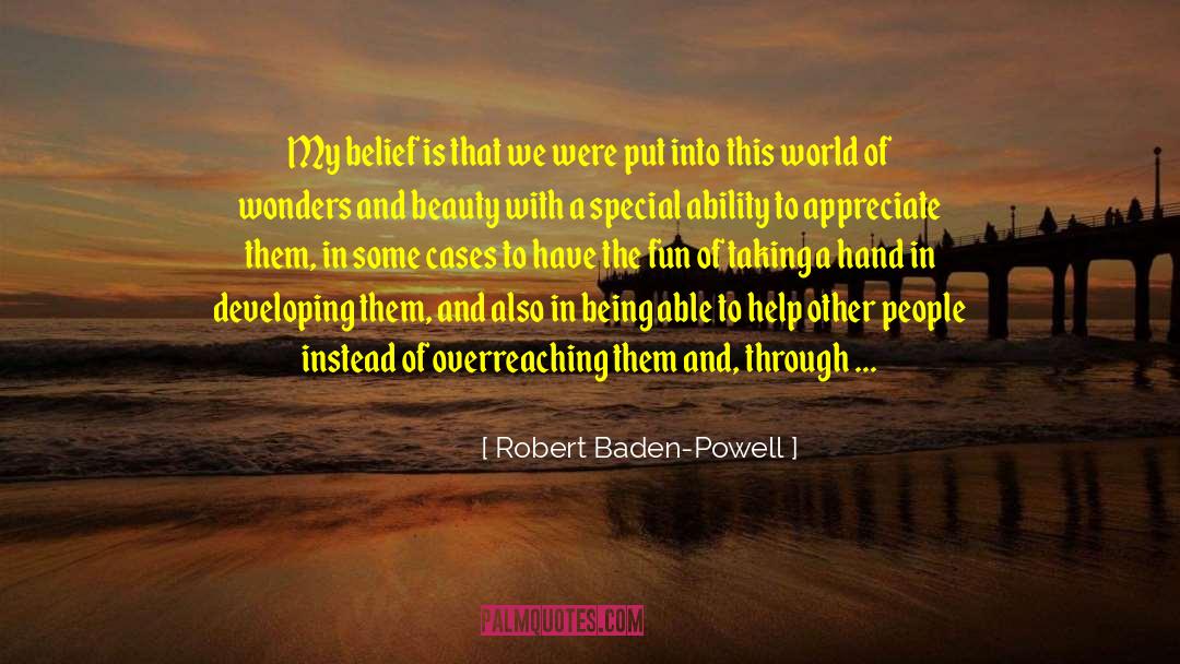 Help Other People quotes by Robert Baden-Powell