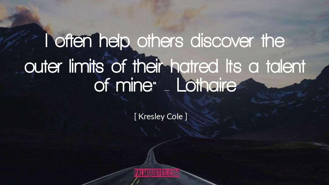 Help Others quotes by Kresley Cole