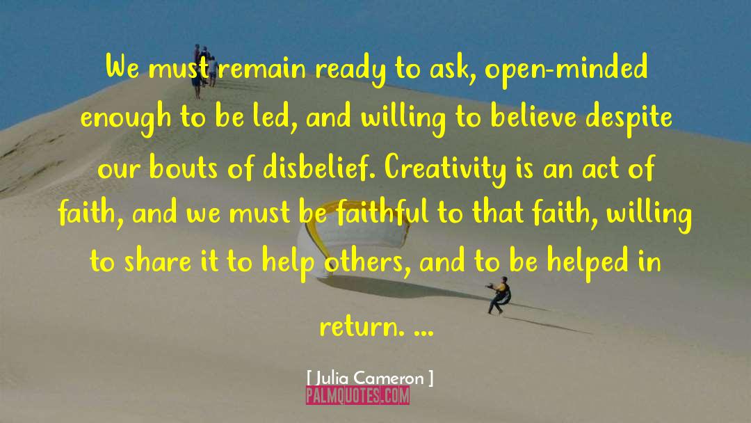 Help Others To Prosper quotes by Julia Cameron