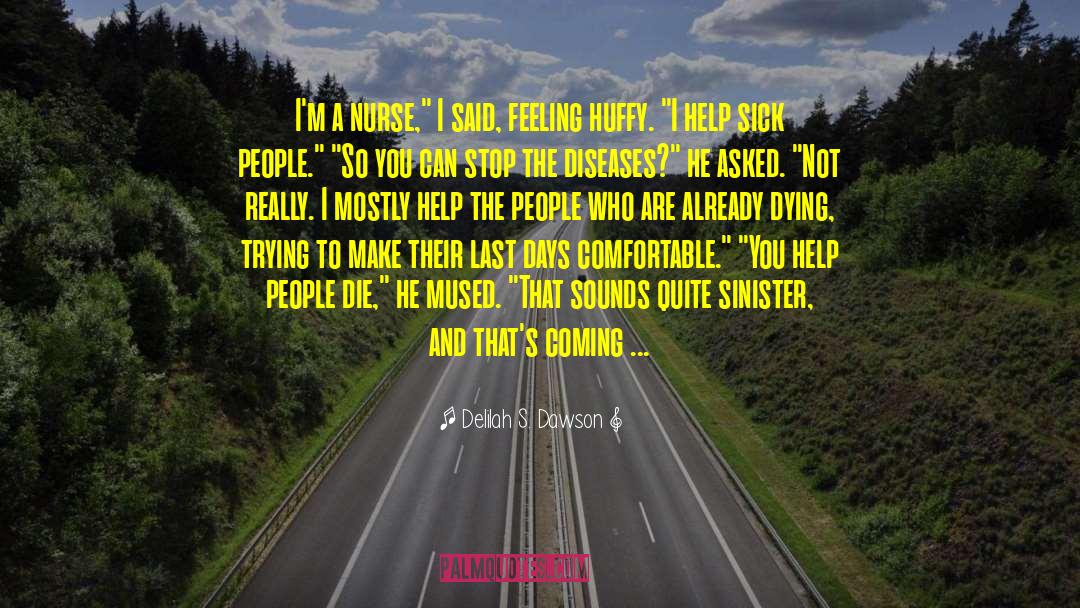 Help People quotes by Delilah S. Dawson