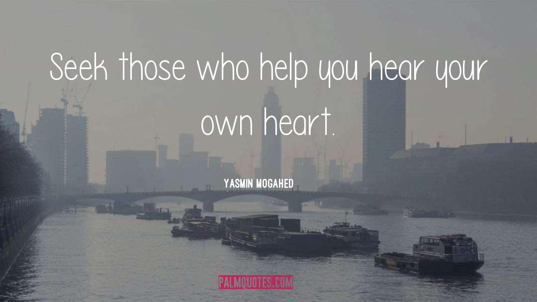 Help You quotes by Yasmin Mogahed