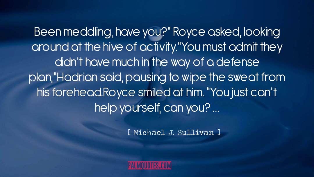 Help Yourself quotes by Michael J. Sullivan