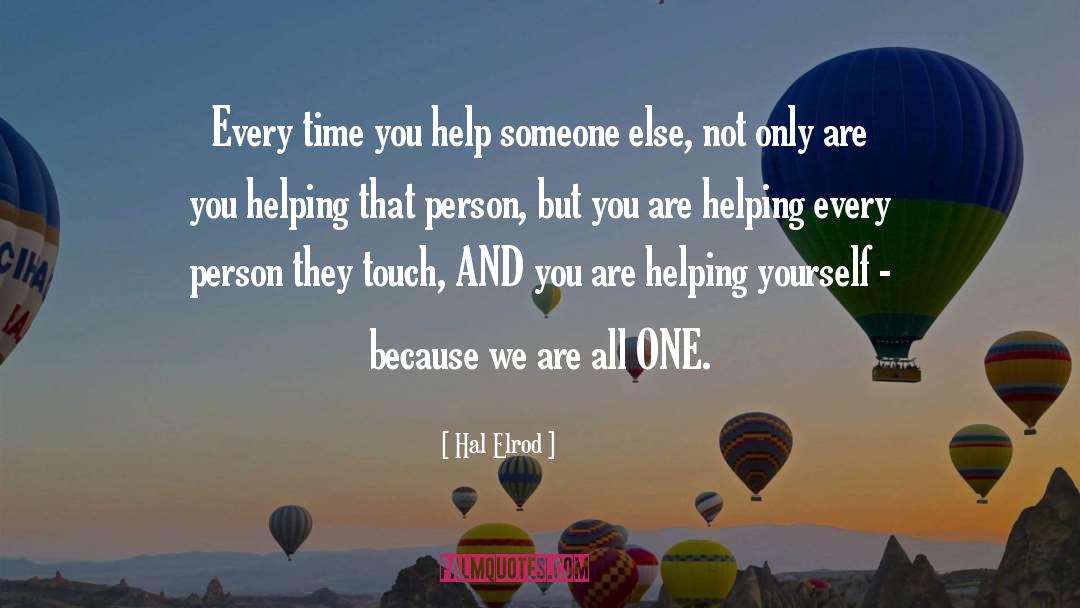 Help Yourself quotes by Hal Elrod