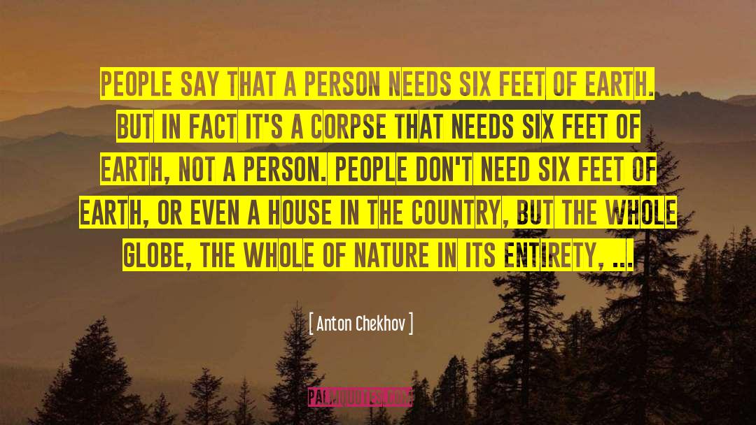 Helpful Nature quotes by Anton Chekhov