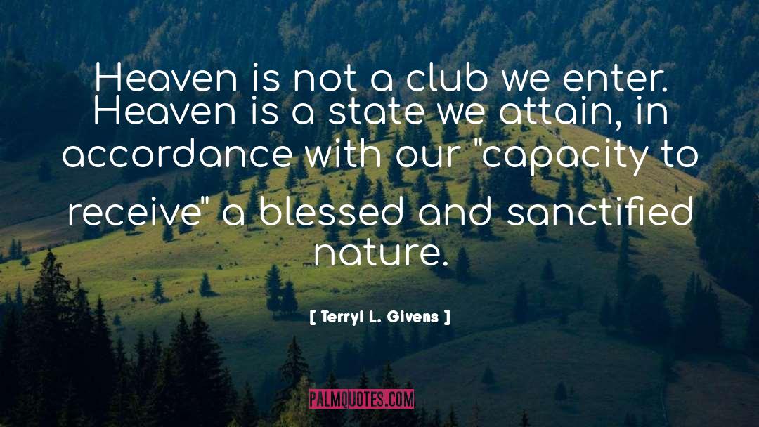 Helpful Nature quotes by Terryl L. Givens