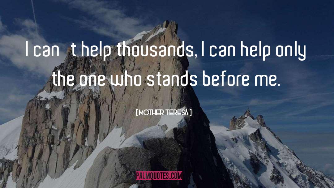 Helpfulness quotes by Mother Teresa