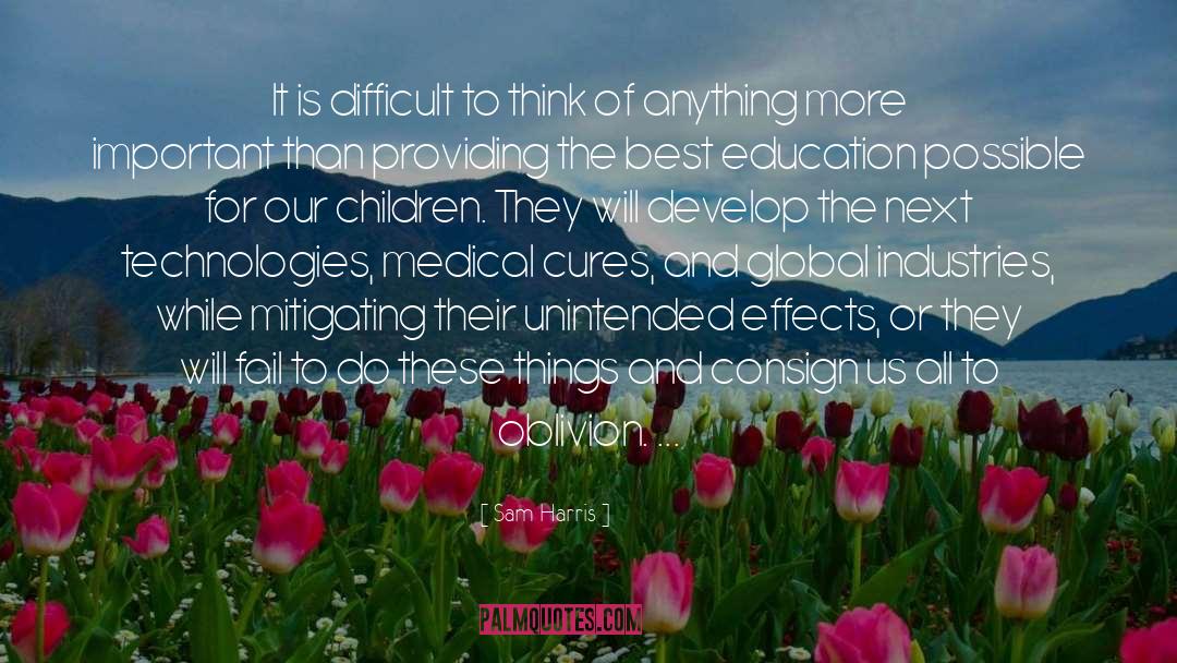 Helping Children quotes by Sam Harris