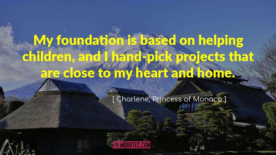 Helping Children quotes by Charlene, Princess Of Monaco