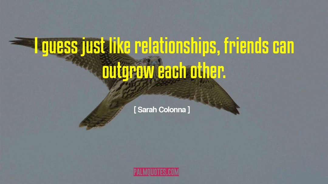 Helping Each Other quotes by Sarah Colonna