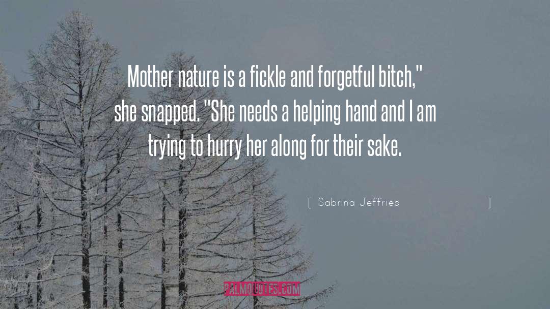 Helping Hand quotes by Sabrina Jeffries