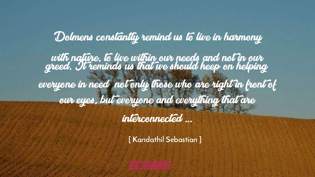 Helping One Another quotes by Kandathil Sebastian