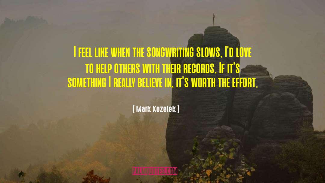 Helping Others In Need quotes by Mark Kozelek