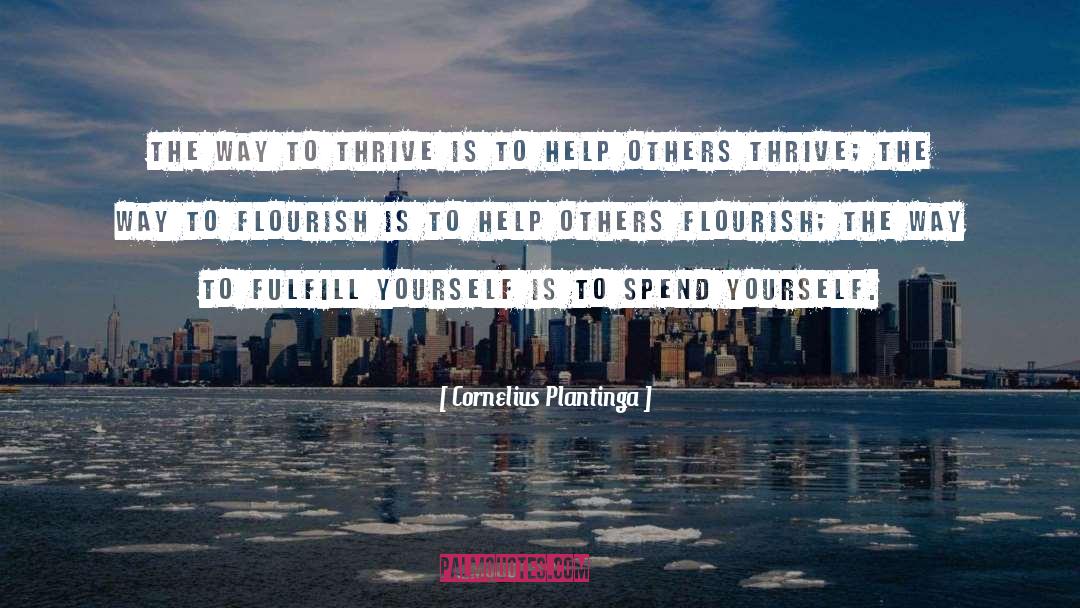 Helping Others Spend Time quotes by Cornelius Plantinga