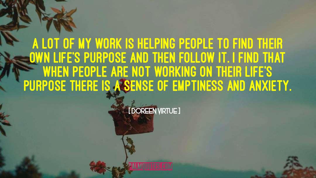 Helping People quotes by Doreen Virtue