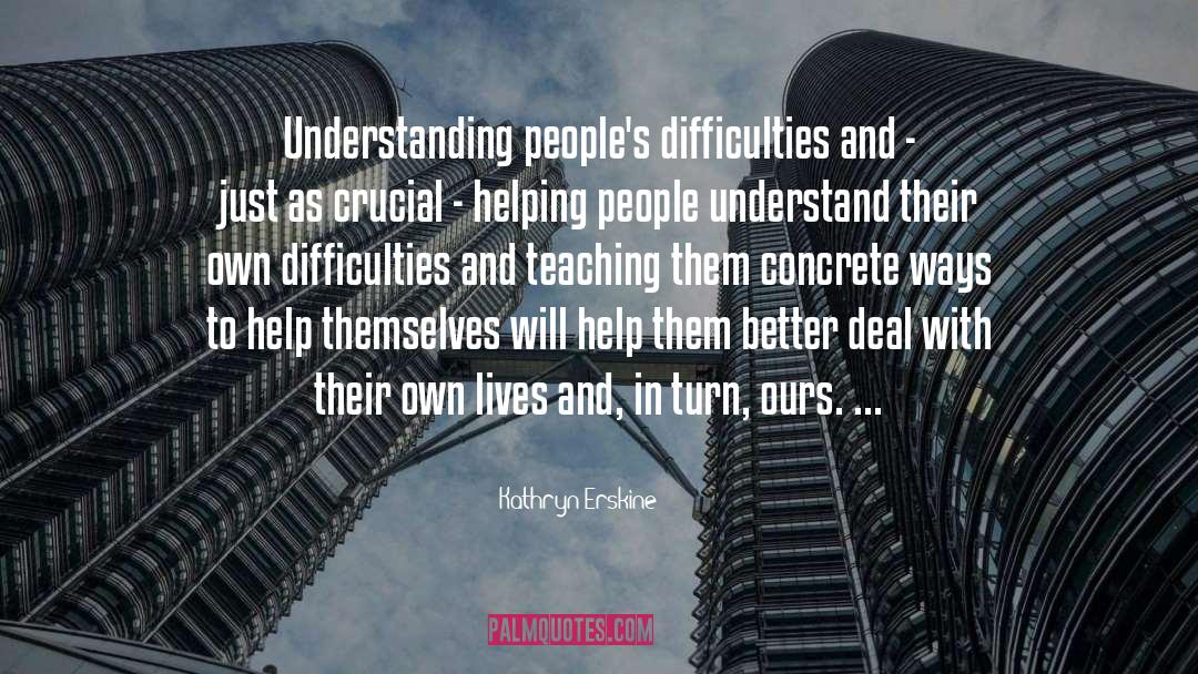 Helping People quotes by Kathryn Erskine