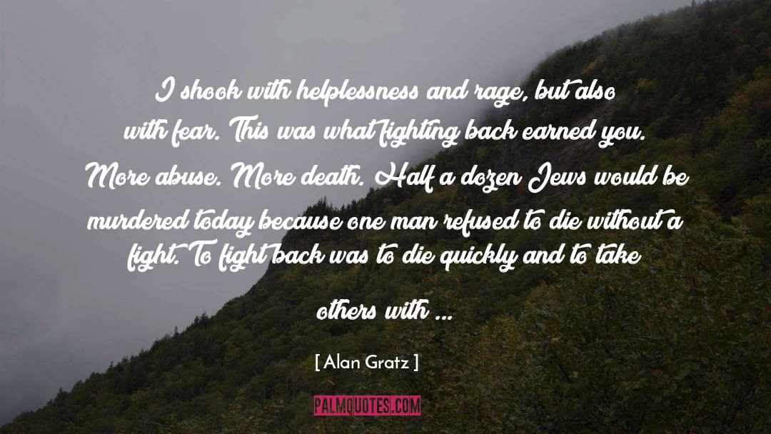 Helplessness quotes by Alan Gratz