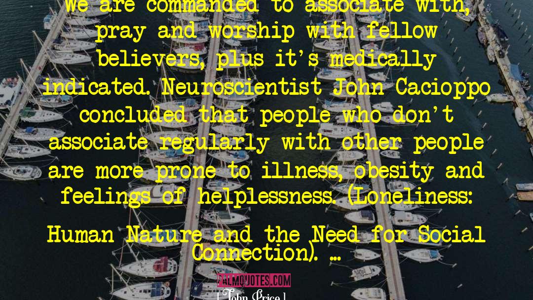 Helplessness quotes by John Price