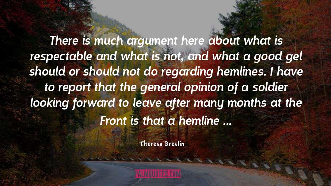 Hemlines quotes by Theresa Breslin