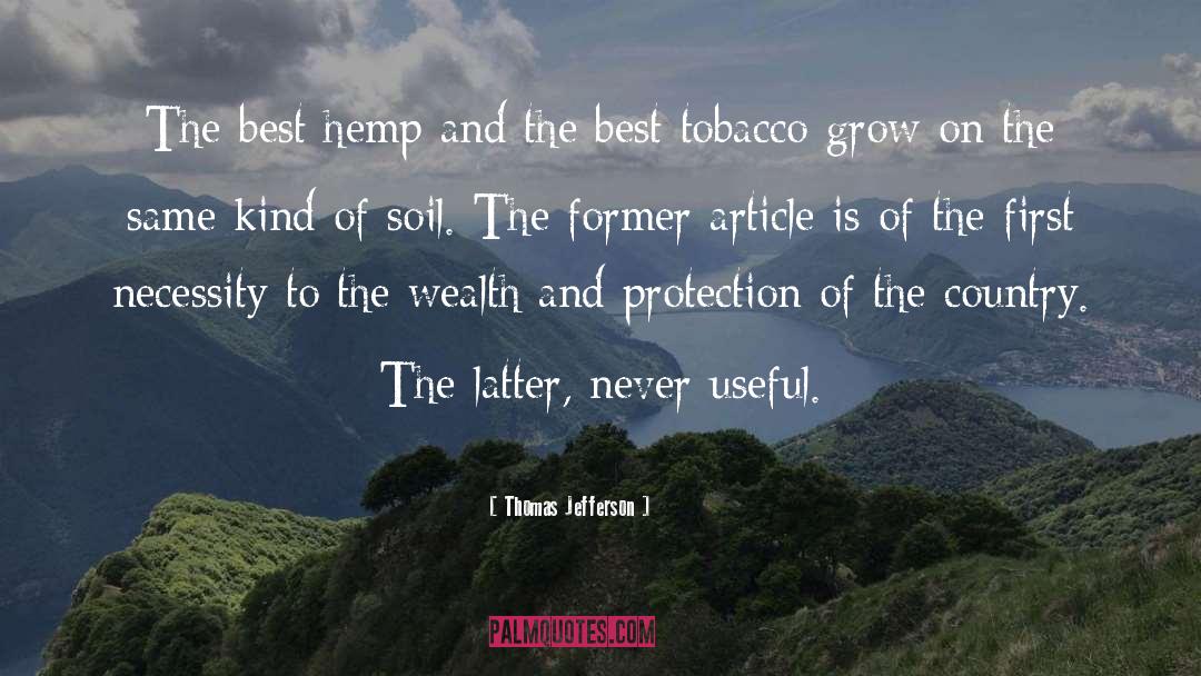 Hemp quotes by Thomas Jefferson