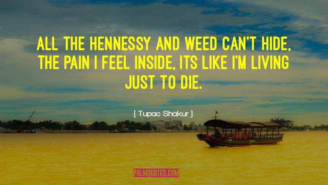 Hennessy quotes by Tupac Shakur
