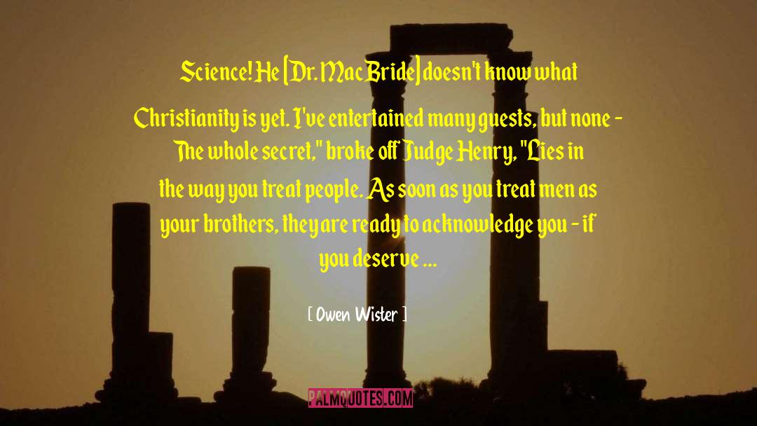 Henry Clare quotes by Owen Wister
