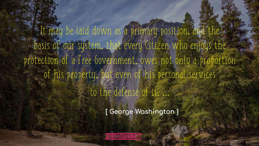Henry George quotes by George Washington