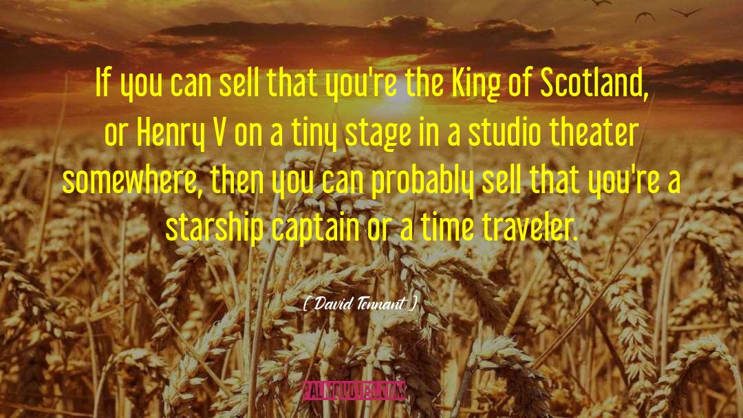Henry King quotes by David Tennant