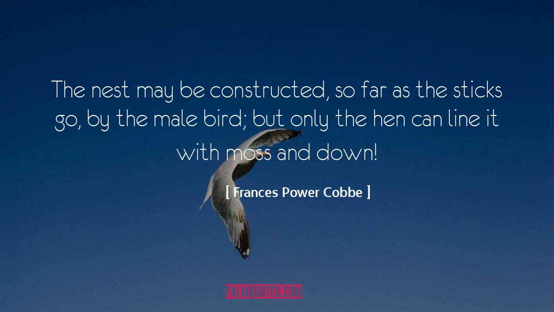 Hens quotes by Frances Power Cobbe