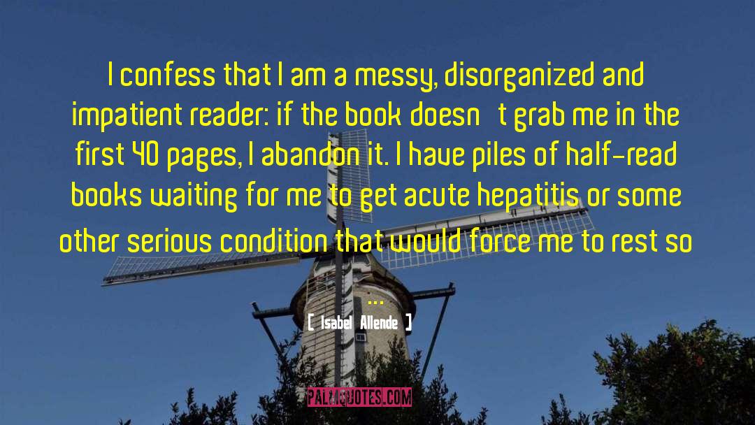 Hepatitis quotes by Isabel Allende
