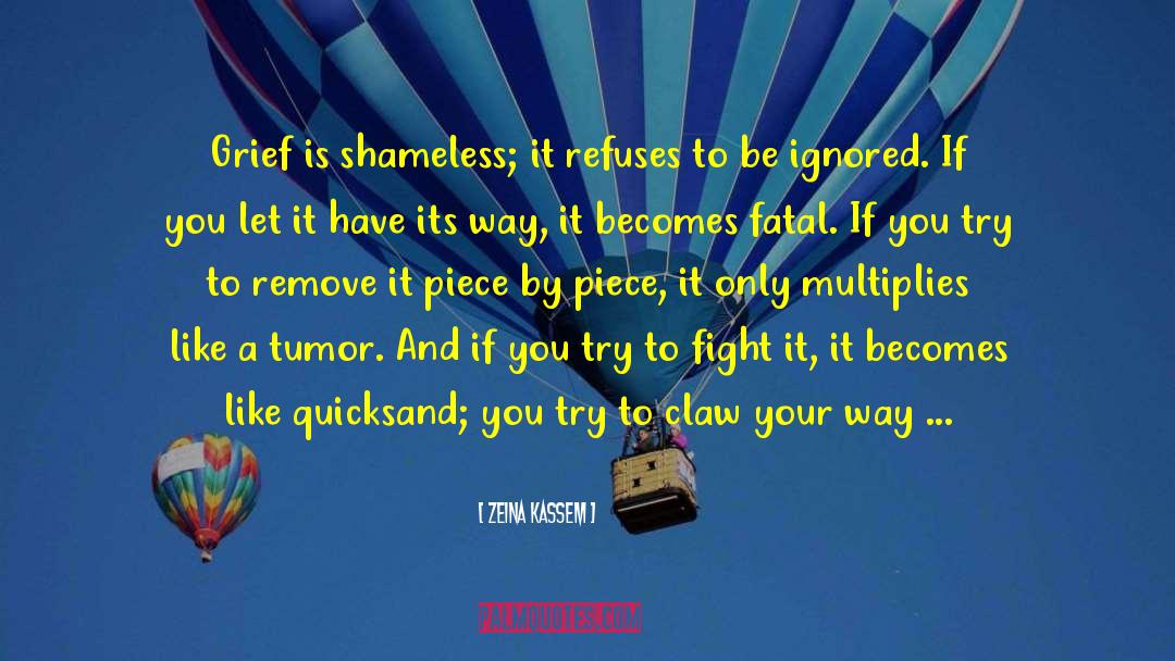 Hepatocarcinoma Tumor quotes by Zeina Kassem