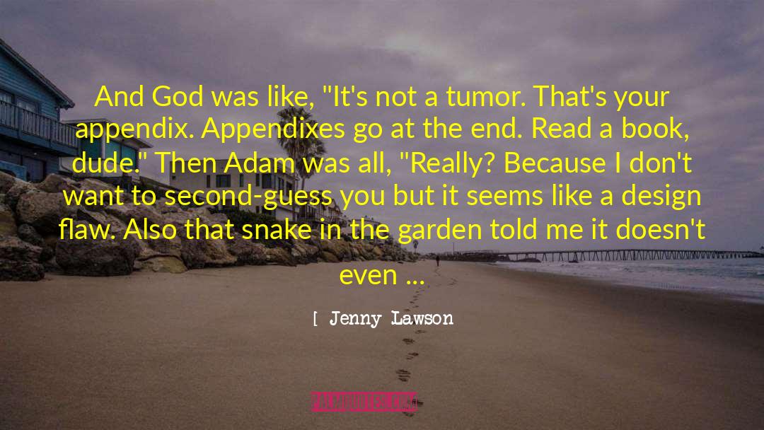 Hepatocarcinoma Tumor quotes by Jenny Lawson